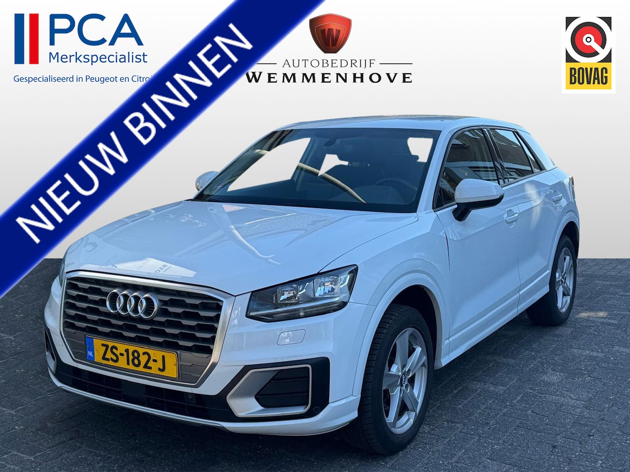 Audi Q2 - 30 TFSI Sport Parkeersensoren/Airco/Lichtmetalen velgen - AutoWereld.nl