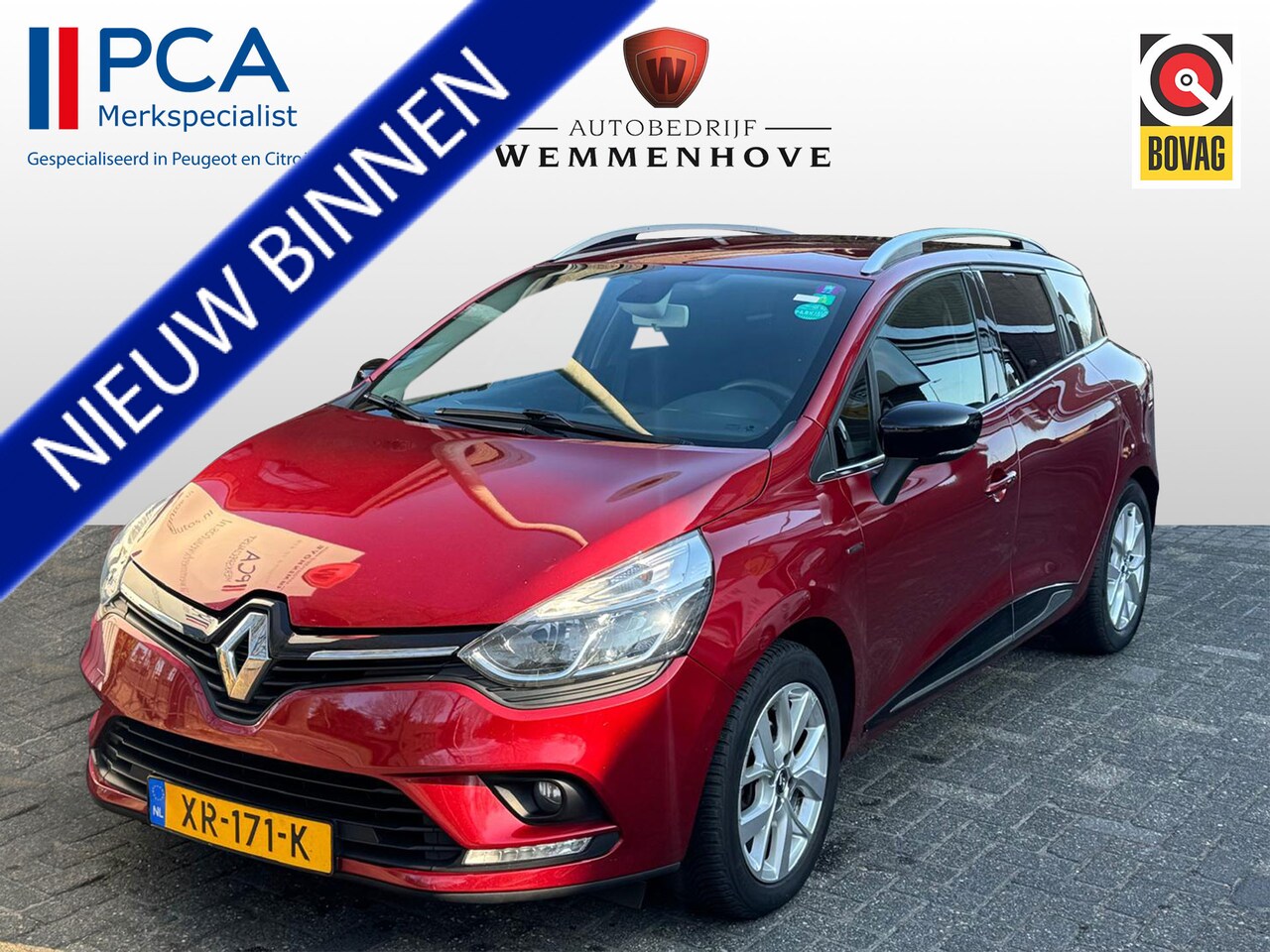 Renault Clio Estate - 0.9 TCe Limited Airco/Camera/Navigatie - AutoWereld.nl