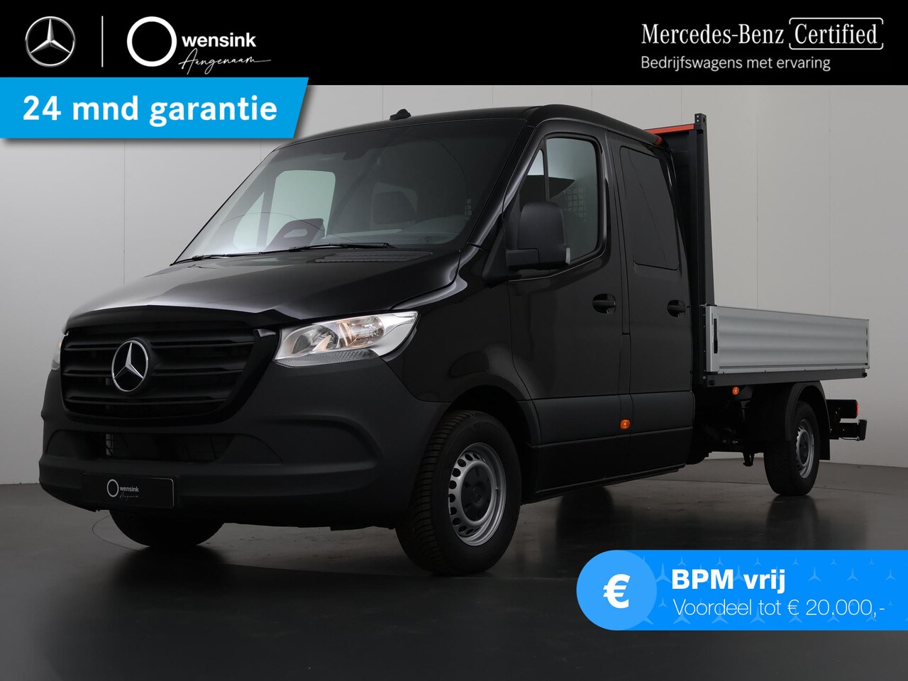 Mercedes-Benz Sprinter - 315 L3 Pro Open laadbak dubbel cabine - AutoWereld.nl