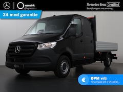 Mercedes-Benz Sprinter - 315 L3 PRO Open Laadbak Dubbel Cabine DC Automaat | BPM VRIJ | 3500 kg TREKKEN | 3-zits |