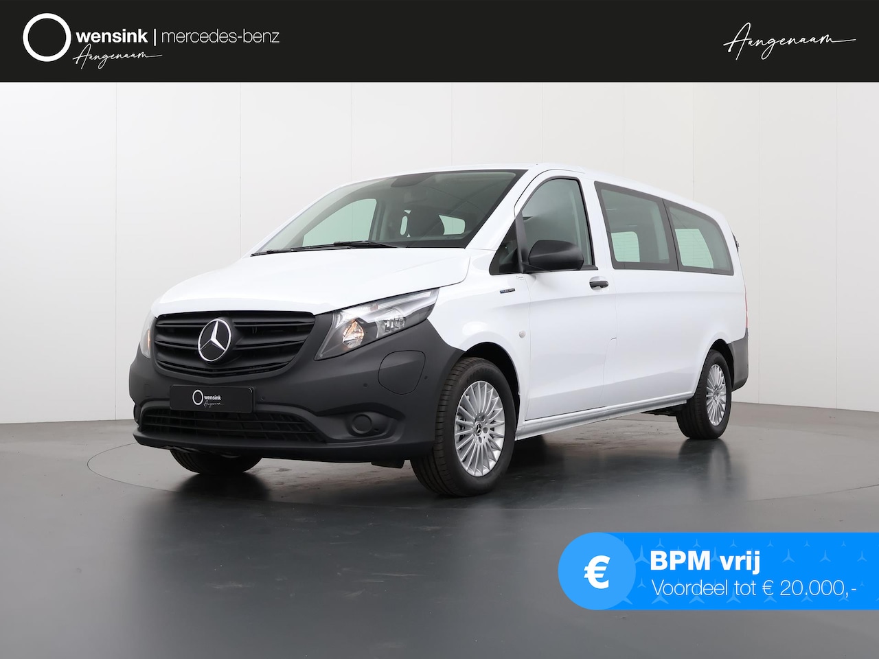 Mercedes-Benz eVito Tourer - PRO L3 90 kWh | Stoelverwarming | Navigatie | Achteruitrijcamera | Airco | Cruise Control - AutoWereld.nl