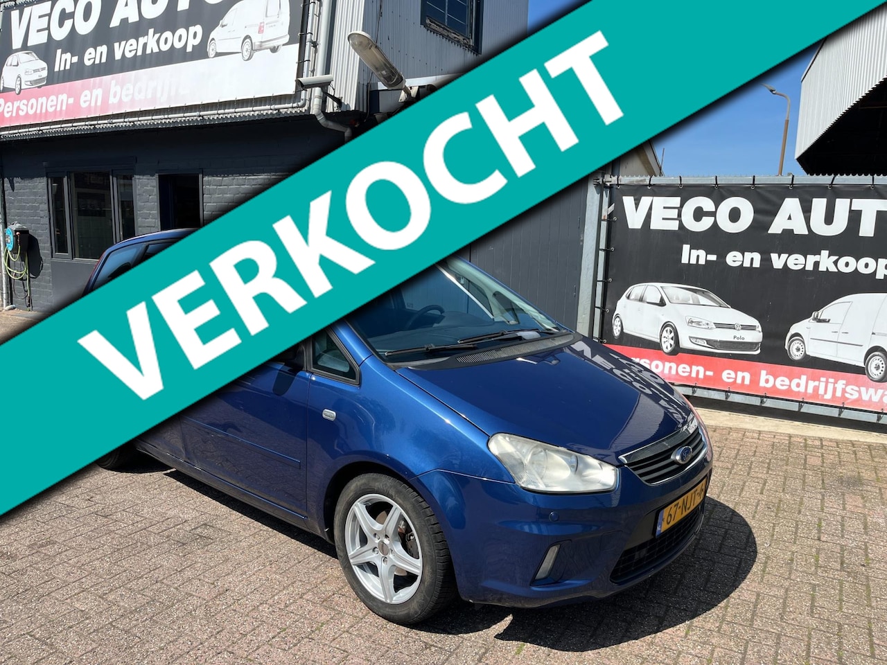 Ford C-Max - 1.8-16V Titanium Limited airco pdc navi ** Lichte schade ** - AutoWereld.nl