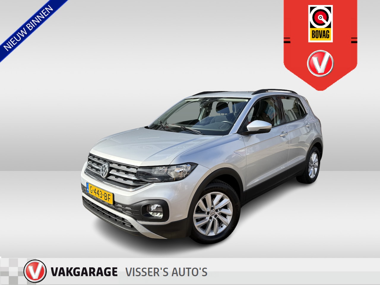 Volkswagen T-Cross - 1.0 TSI Life CRUISE CONTROL, LICHTMETAAL VELGEN. NAVIGATIE,INRUIL MOGELIJK - AutoWereld.nl