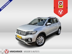 Volkswagen T-Cross - 1.0 TSI Life CRUISE CONTROL, LICHTMETAAL VELGEN. NAVIGATIE, INRUIL MOGELIJK
