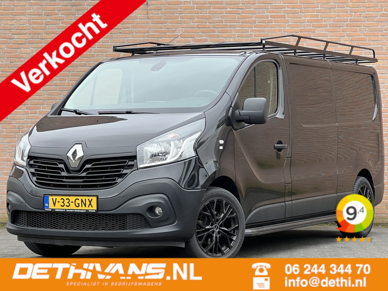 Renault Trafic - 1.6dCi 126PK Lang Black Edition / Euro6 / Camera / Navigatie - AutoWereld.nl