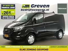 Ford Transit Custom - 320 2.0 TDCI L1H1 Airco Cruise Trekhaak Parkeersensoren 3 Persoons Elektrpakket
