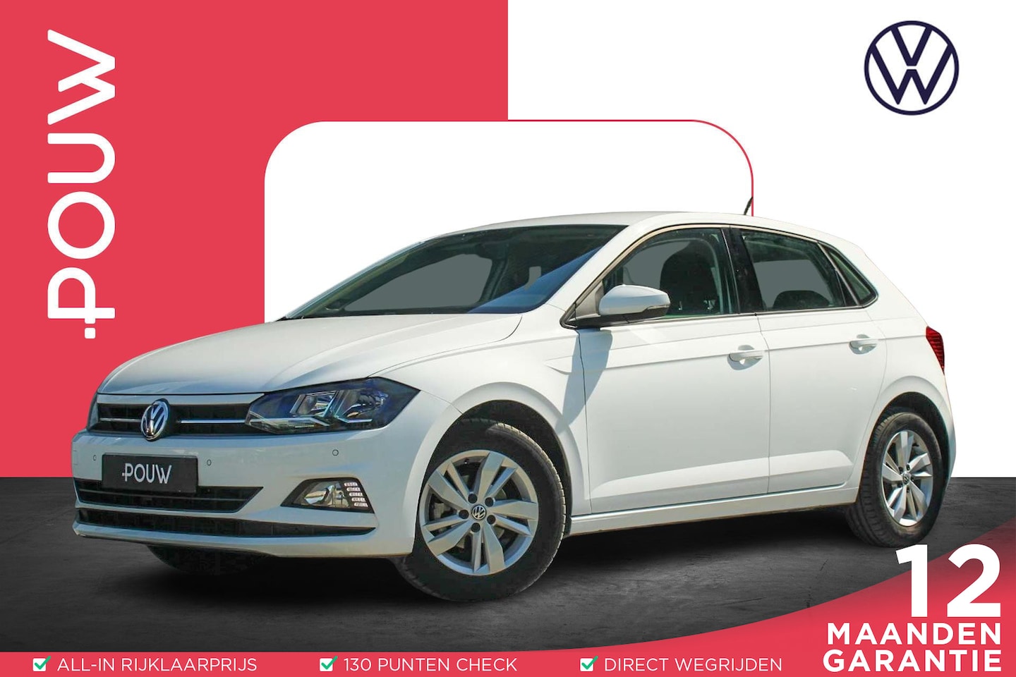 Volkswagen Polo - 1.0 TSI 95pk Comfortline | Stoelverwarming | LM Velgen | Apple Carplay & Android Auto - AutoWereld.nl