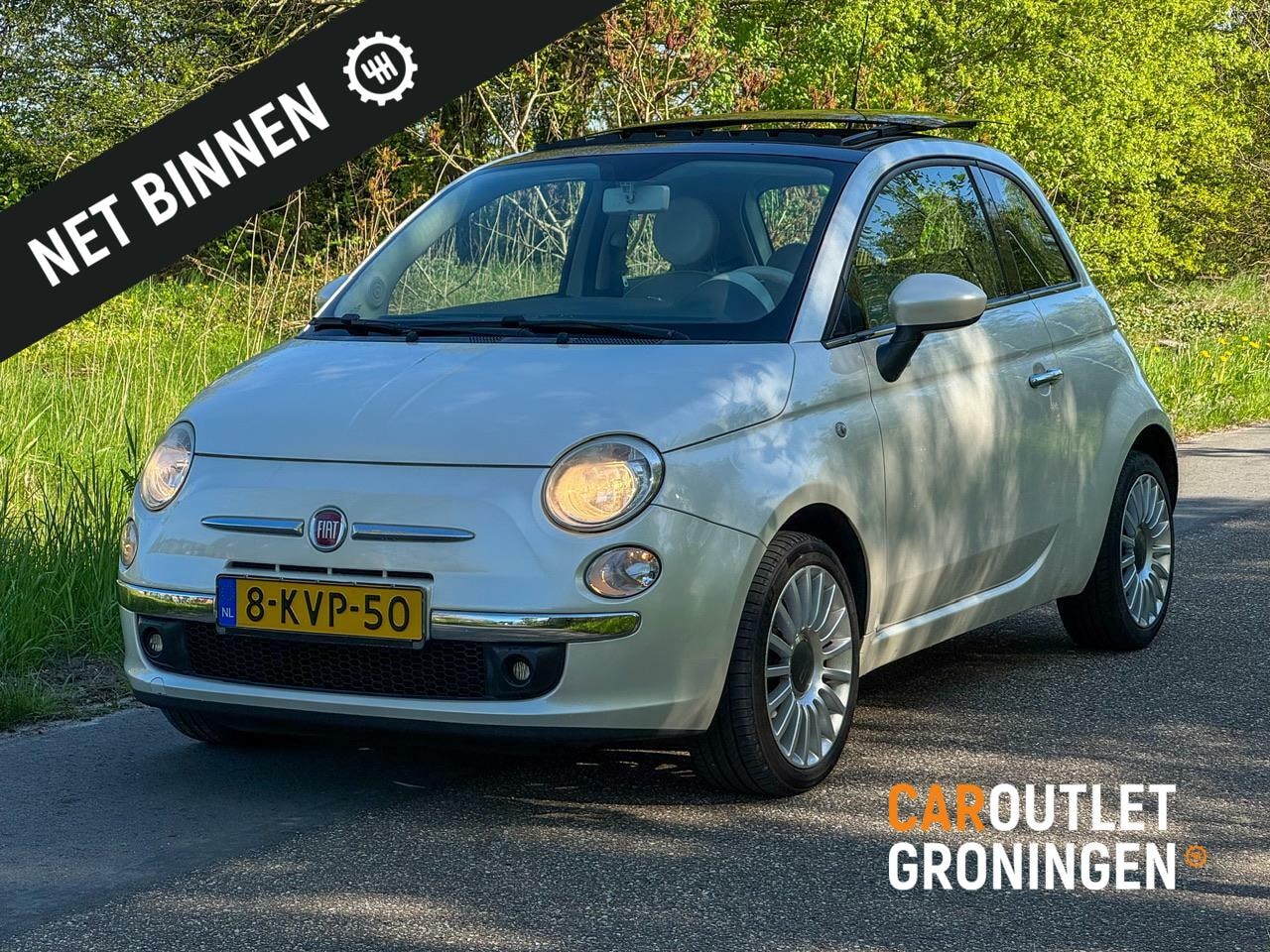 Fiat 500 - 1.2 Lounge | OPEN PANO | 2e EIGENAAR | AIRCO - AutoWereld.nl