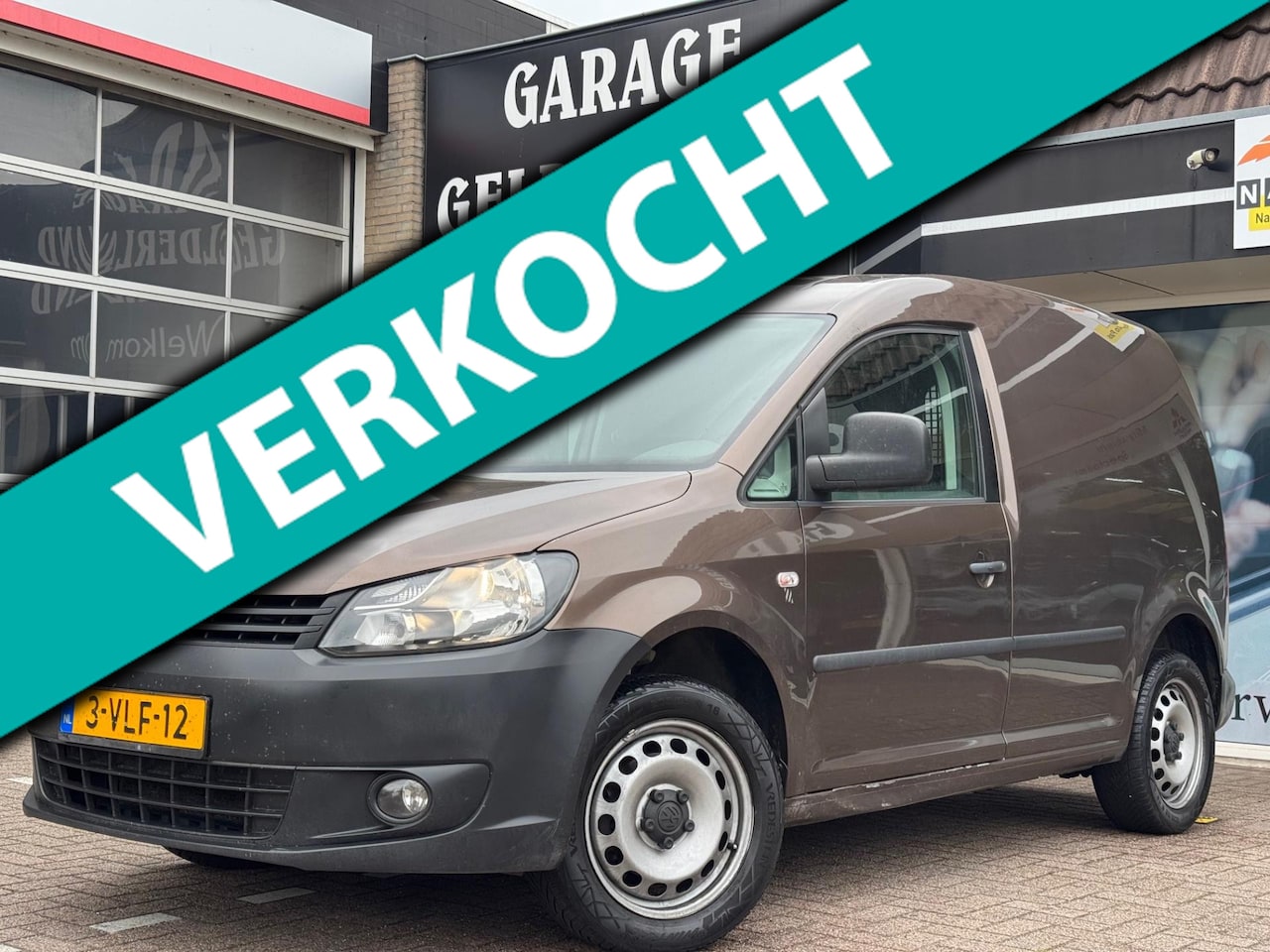 Volkswagen Caddy - 1.6 TDI Pro Line | Navi | Climate | Cruise | Centr.v | Iso | Full-option's! - AutoWereld.nl