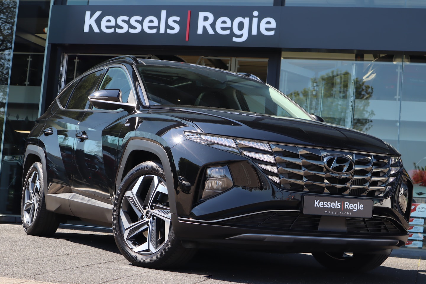 Hyundai Tucson - 1.6 T-GDI HEV Premium Sky Schuifdak Leer Navi Camera - AutoWereld.nl