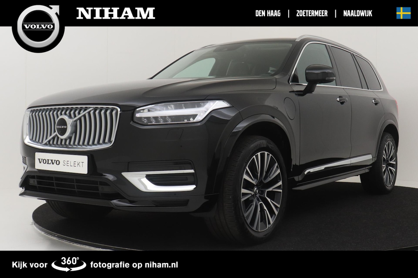 Volvo XC90 - T8 RECHARGE INSCRIPTION *LONG RANGE* PANO.DAK|GEVENT.LEER|360ºCAM|HK-AUDIO|MASSAGE F.SEATS - AutoWereld.nl