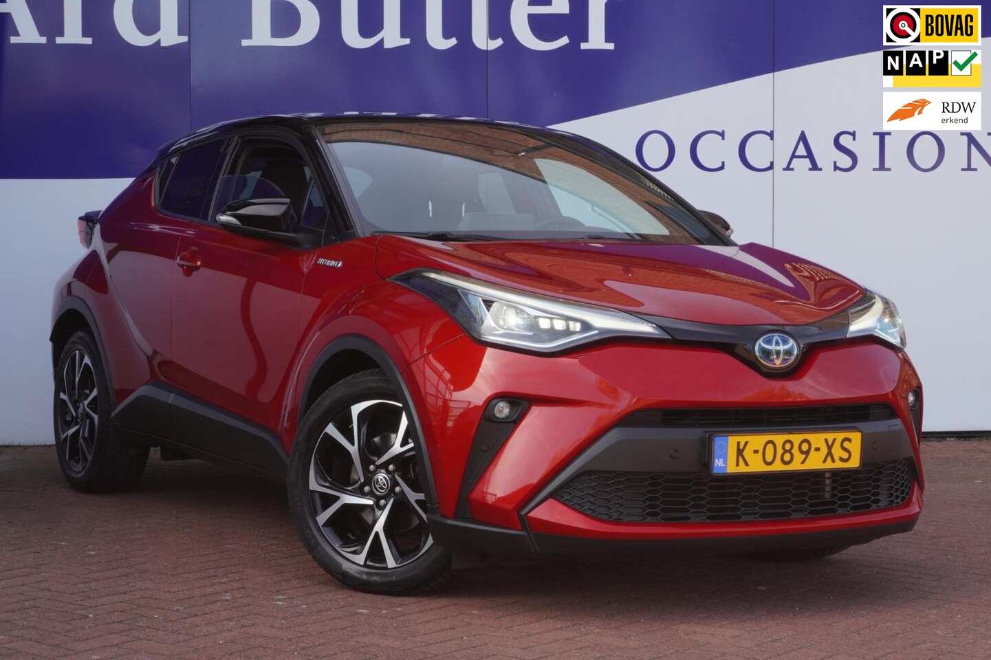 Toyota C-HR - 1.8 Hybrid Business Plus+led+jbl-Sound+navi+camera+stoel-verw = TOP UITVOERING !! - AutoWereld.nl