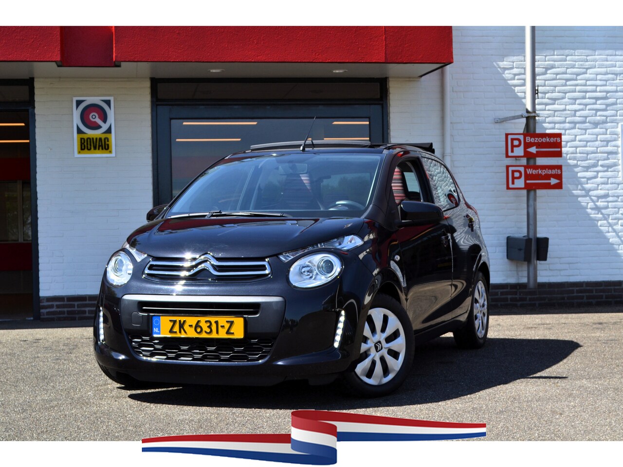 Citroën C1 - 1.0 VTi Airscape Feel. Airco, Open dak, Led, NL geleverde auto - AutoWereld.nl