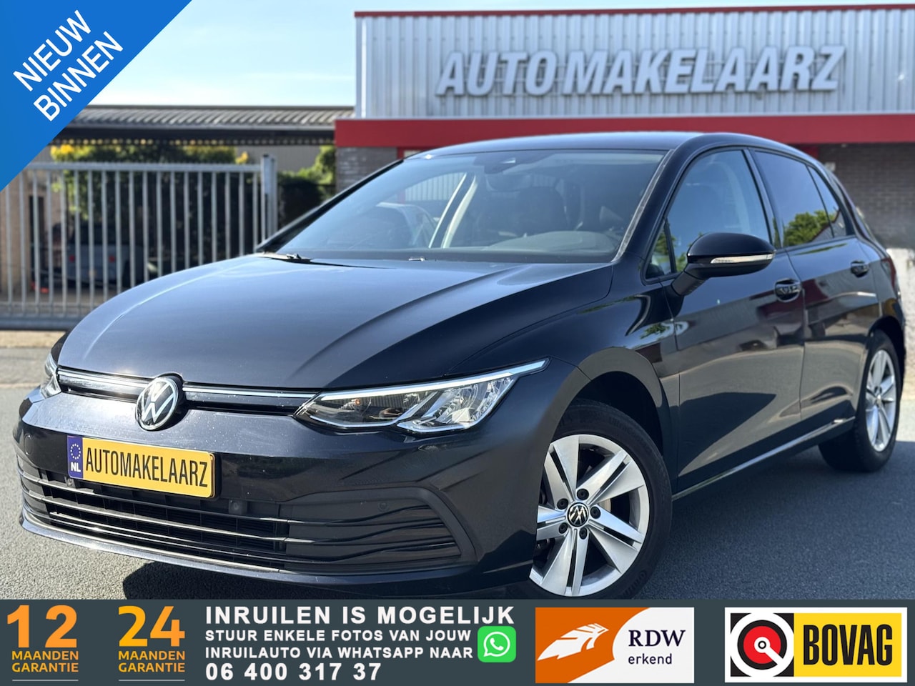 Volkswagen Golf - 2.0 TDI Style CARPLAY PDC SFEERVERLICHTING - AutoWereld.nl