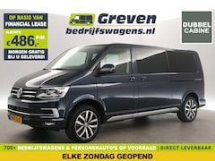Volkswagen Transporter - 2.0 TDI L2H1 | 204PK | Dubbele Cabine | 5 Persoons | DSG Automaat Airco Camera Carplay 2xS