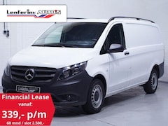 Mercedes-Benz Vito - 116 CDI 163 pk Lang Navi, Camera, Trekhaak Airco, Achterklep, Cruise Control, DAB+, 3-Zits
