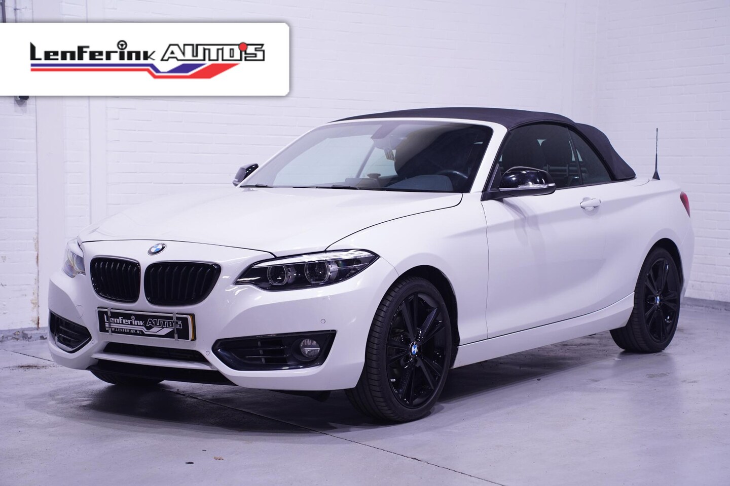 BMW 2-serie Cabrio - 218d Sportline Navi Sportstoelen Clima Cruise Led koplampen - AutoWereld.nl