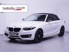 BMW 2-serie Cabrio - 218d Sportline Navi Sportstoelen Clima Cruise Led koplampen