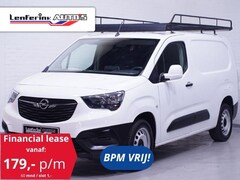Opel Combo - 1.6D 100 pk L2H1 Edition Navi, Trekhaak Airco, Cruise Control, Imperiaal, NAP, 2-Zits