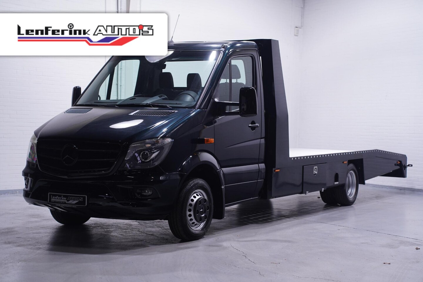 Mercedes-Benz Sprinter - 519 CDI V6 190 pk Aut. Autotransporter Airco Trekhaak 3.500 kg, Xenon, Cruise Control, 3-Z - AutoWereld.nl