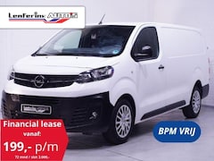 Opel Vivaro - 2.0 Diesel 122 pk L3 Airco, Apple Carplay Cruise Control, Dodehoek Assist, Laadruimte Pakk