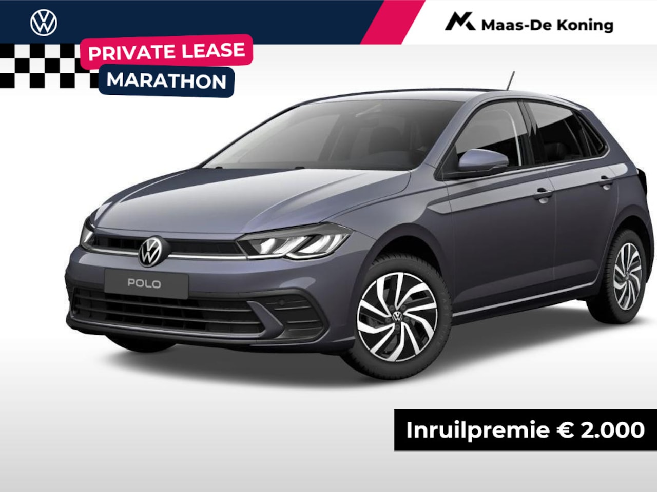 Volkswagen Polo - Life Edition 1.0 TSI 95 pk 5 versn. Hand · Parkeersensor achter · Velgen 'essex', 15 inch - AutoWereld.nl