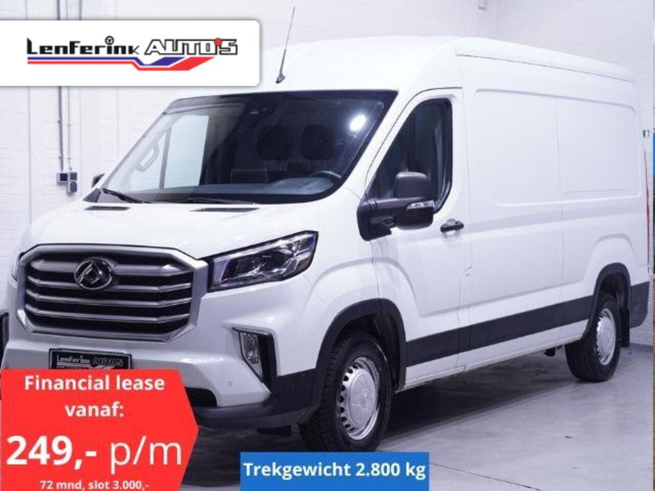 Mercedes-Benz Sprinter - Maxus Deliver 2.0 CIT L3H2 148 pk Airco, Camera Apple Carplay, Laadruimte Pakket, PDC V+A, - AutoWereld.nl
