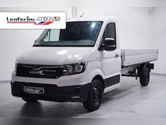 MAN TGE - 2.0 TDI 140 pk L4 Pick Up / Open Laadbak Airco, Apple Carplay, Cruise Control, Geveerde St