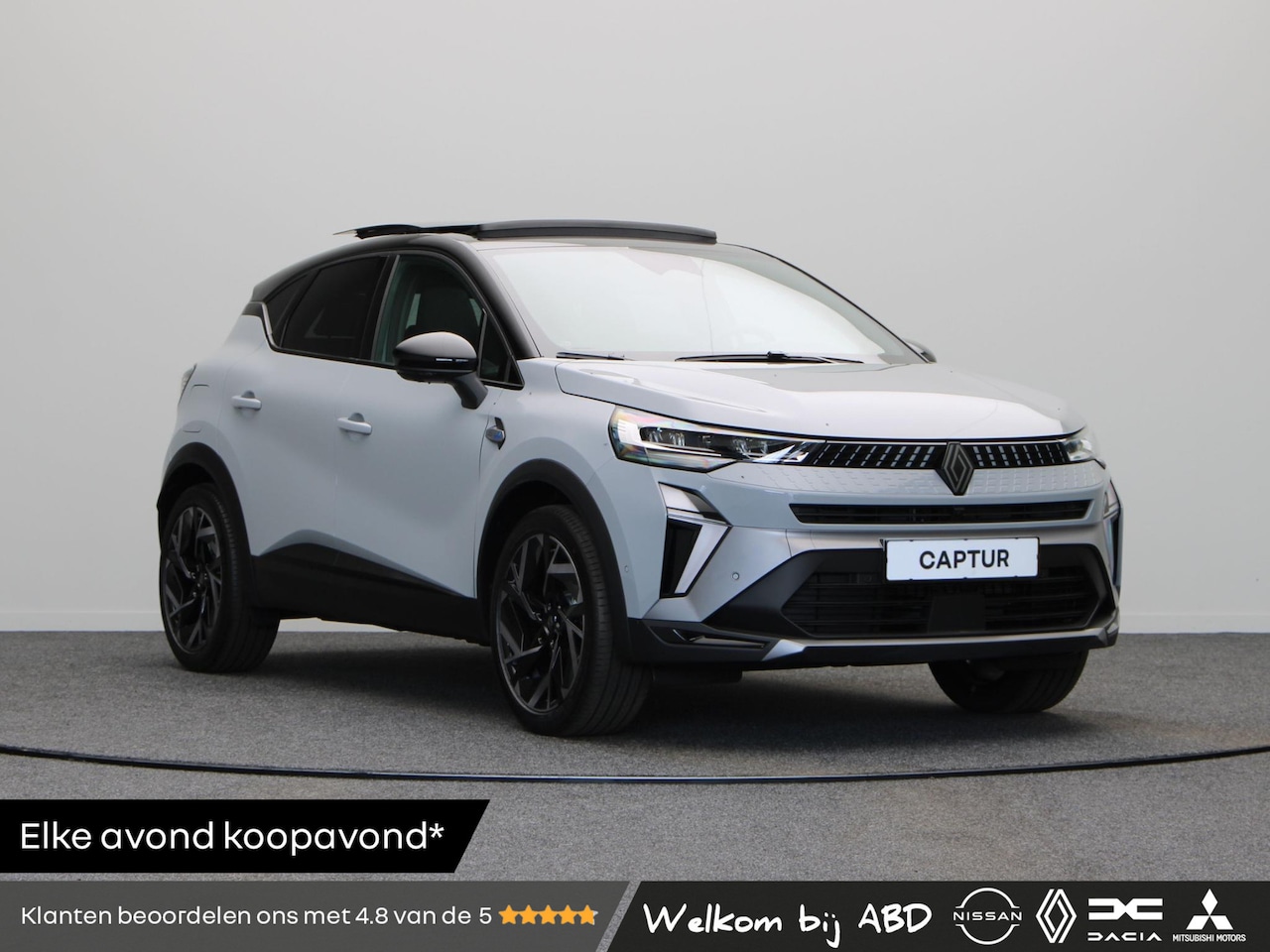 Renault Captur - 1.6 E-Tech full hybrid 145 esprit Alpine | Panoramisch open dak | Harman kardon | Voorruit - AutoWereld.nl
