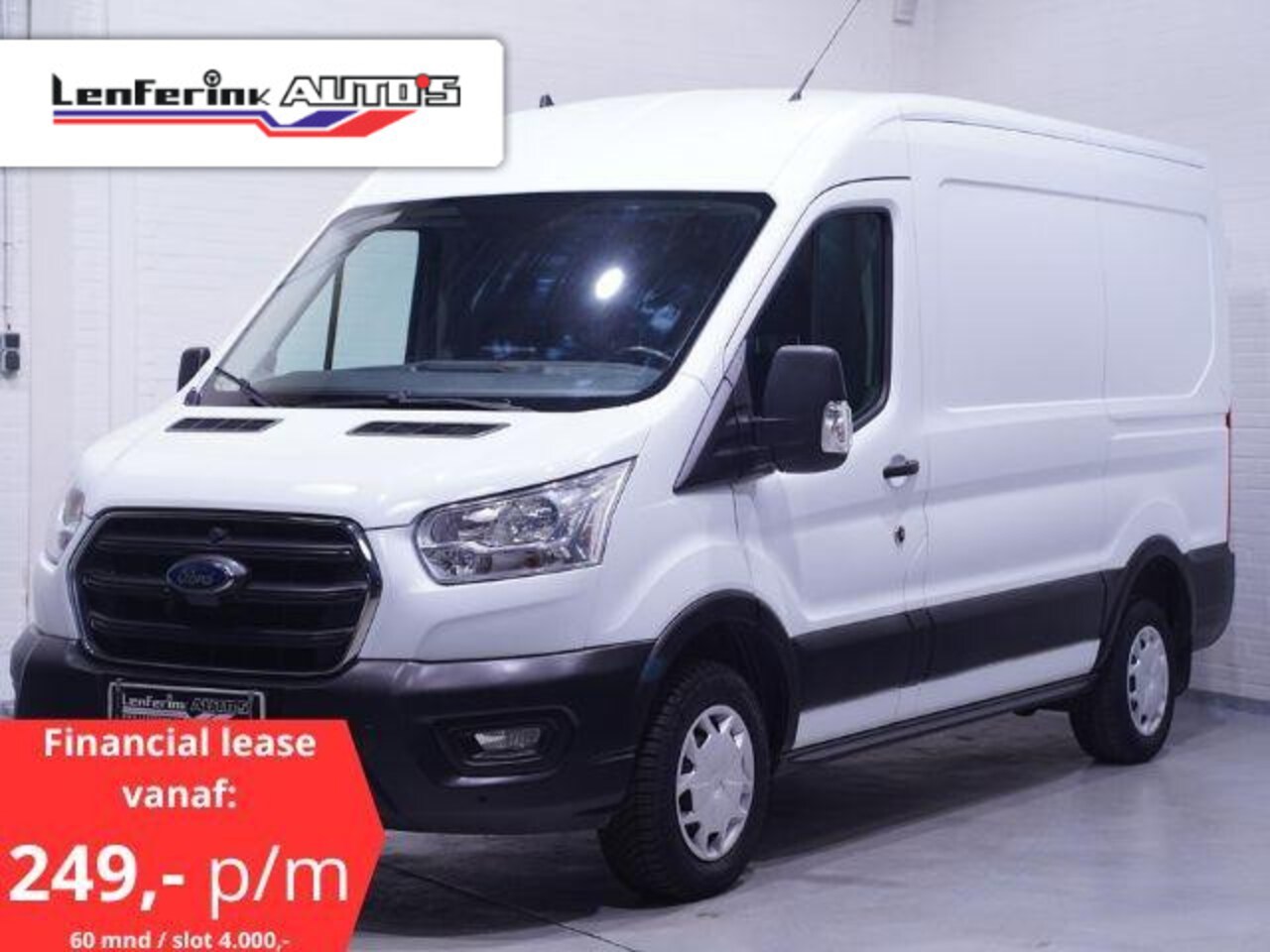 Ford Transit - 2.0 TDCI 130 pk L2H2 Trend Navi, Trekhaak Cruise Control, PDC V+A, Apple Carplay, NAP, NL - AutoWereld.nl