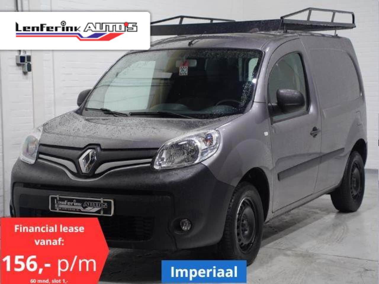 Renault Kangoo - 1.5 dCi 75 pk Comfort Airco, Imperiaal Cruise Control, PDC achter, 1e Eigenaar, NAP, 2-Zit - AutoWereld.nl