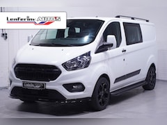 Ford Transit Custom - 2.0 TDCI 130 pk Dubbel Cabine Edition 6-Zits Navi, Camera, 18" LMV, Raptor Grille, Treepla