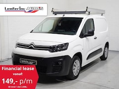 Citroën Berlingo - 1.6 BlueHDI 100 pk L1 Navi, Camera, Airco Imperiaal, Elek. Pakket, NAP, 2-Zits