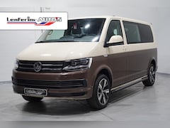 Volkswagen Transporter - 2.0 TDI 150 pk Dubbel Cabine Two Tone Bruin Airco ECC, Camera, 18" LMV, LED Koplampen, Sid