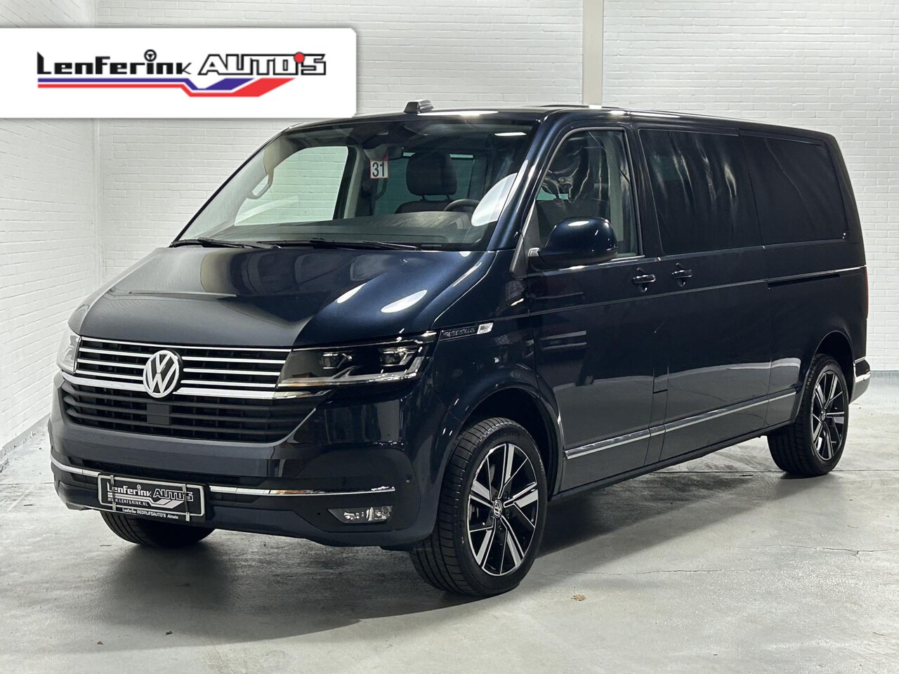 Volkswagen Transporter - 2.0 TDI 204 pk DSG Aut. Dubbel Cabine Vol Opties Duo Leder, Side Assist, Parkeerhulp, 2x E - AutoWereld.nl