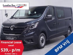 Renault Trafic - 2.0 DCi 170 pk Aut. L2 Dubbel Cabine BPM vrij Trafic 2.0 DCi 170 pk Aut. L2 Dubbel Cabine
