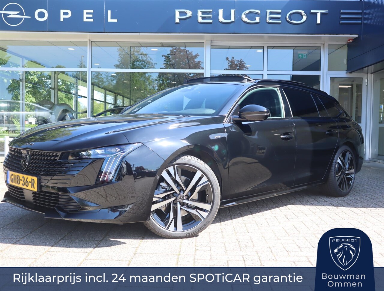 Peugeot 508 SW - GT HYbrid 225pk e-EAT8 automaat, Rijklaarprijs, Panoramisch schuifdak 7,4 kW lader FOCAL H - AutoWereld.nl