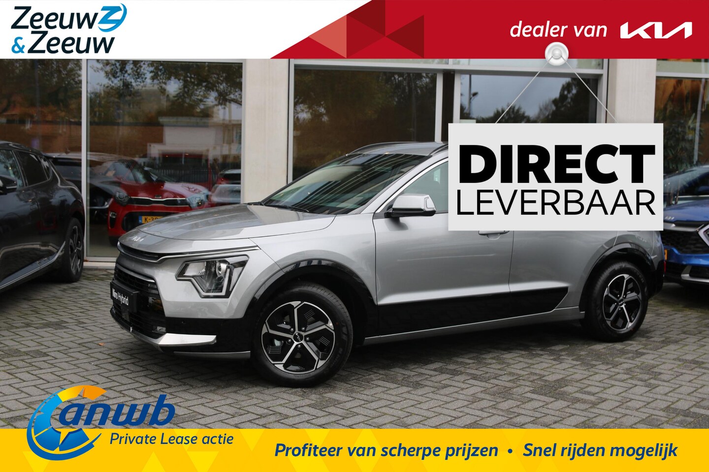 Kia Niro - 1.6 GDi Hybrid DynamicLine | Airco |Navi | Camera | Parkeersensoren | Keyless | DIRECT LEV - AutoWereld.nl