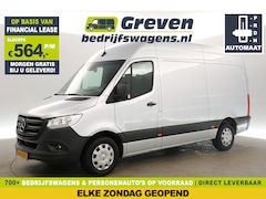 Mercedes-Benz Sprinter - 319 3.0 CDI L2H2 V6 191PK Automaat Airco 360Camera Cruise Carplay PDC 3 Persoons Elektrpak