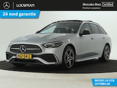 Mercedes-Benz C-klasse Estate - 300 e AMG Plug-In Hybride | Panoramadak | Dodehoekdetector | Trekhaak | Inclusief 24 maand
