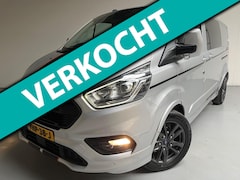 Ford Transit Custom - Dubbel Cabine 320 2.0 TDCI 185pk euro6 L2H1 Sport 2-Schuifdeuren Navigatie Trekhaak Half L