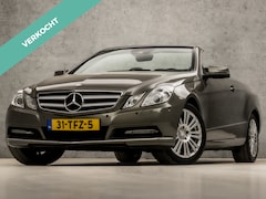 Mercedes-Benz E-klasse Cabrio - 200 CGI Avantgarde 184Pk Automaat (GROOT NAVI, CLIMATE, NEKWARMING, XENON, LEDEREN SPORTST
