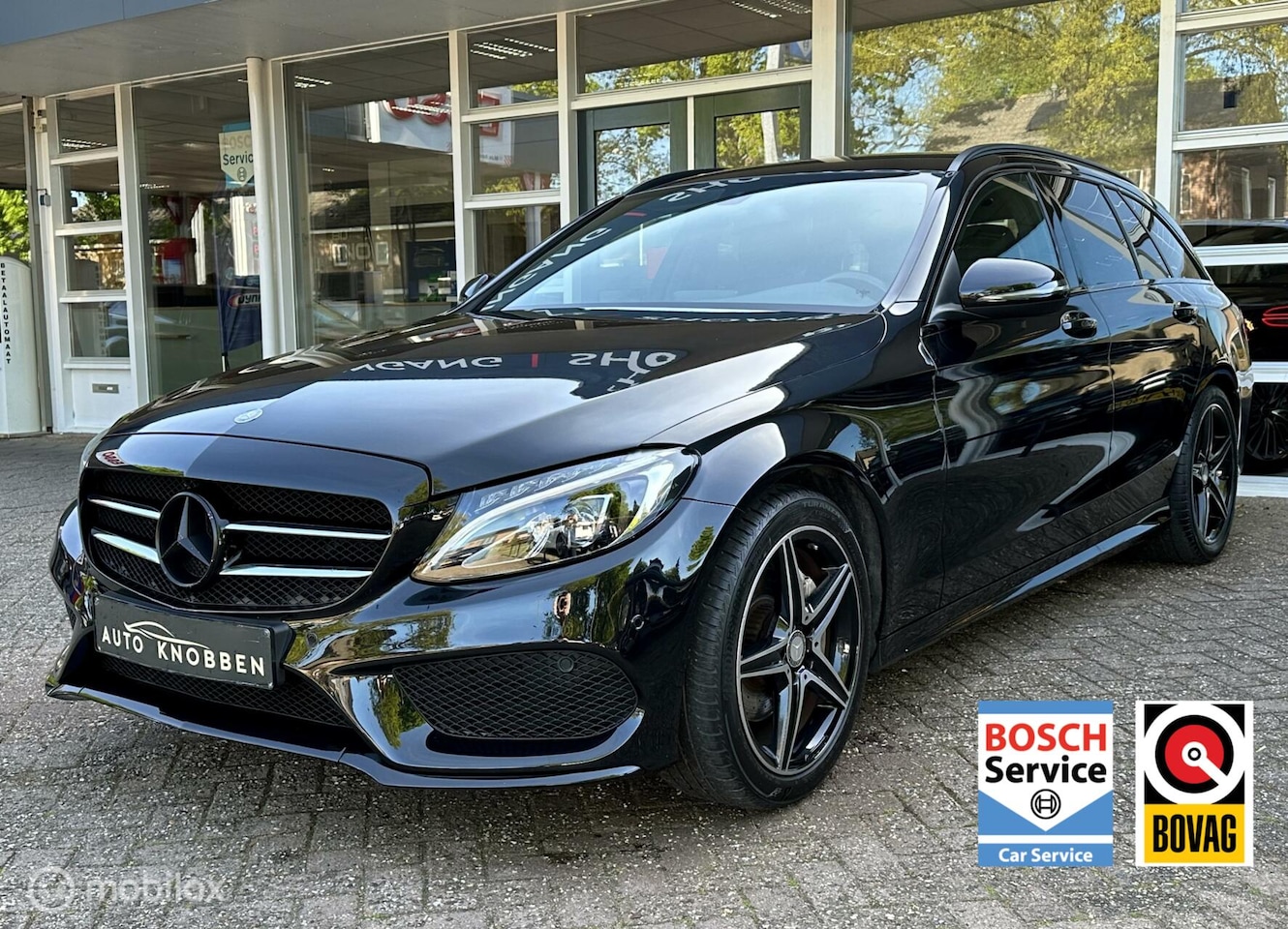 Mercedes-Benz C-klasse Estate - 180 AMG-Line Led, Camera, Navi, Trekhaak, LM.. - AutoWereld.nl
