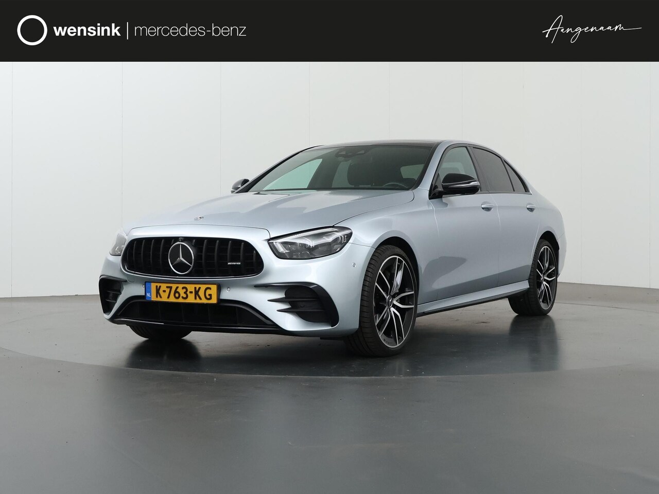 Mercedes-Benz E-klasse - 300 e Business Solution AMG | Night | Panoramadak | Burmester | Headup | Lederen bekleding - AutoWereld.nl