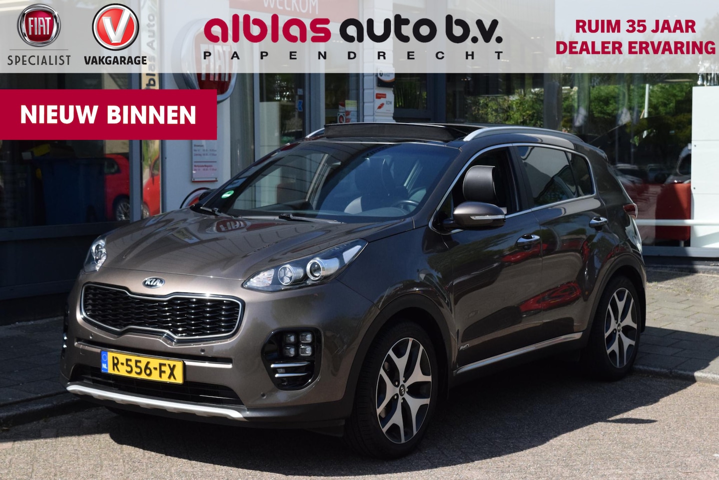 Kia Sportage - 1.6 T-GDI 4WD GT-Line PlusLine|Dak|Trekhaak| - AutoWereld.nl
