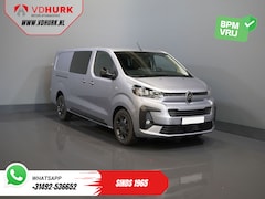 Citroën Jumpy - 2.0 HDI 180 pk Aut. L3 DC Dubbel Cabine BPM VRIJ 6 Pers./ 2x Schuifdeur/ Carplay/ Navi/ Ca
