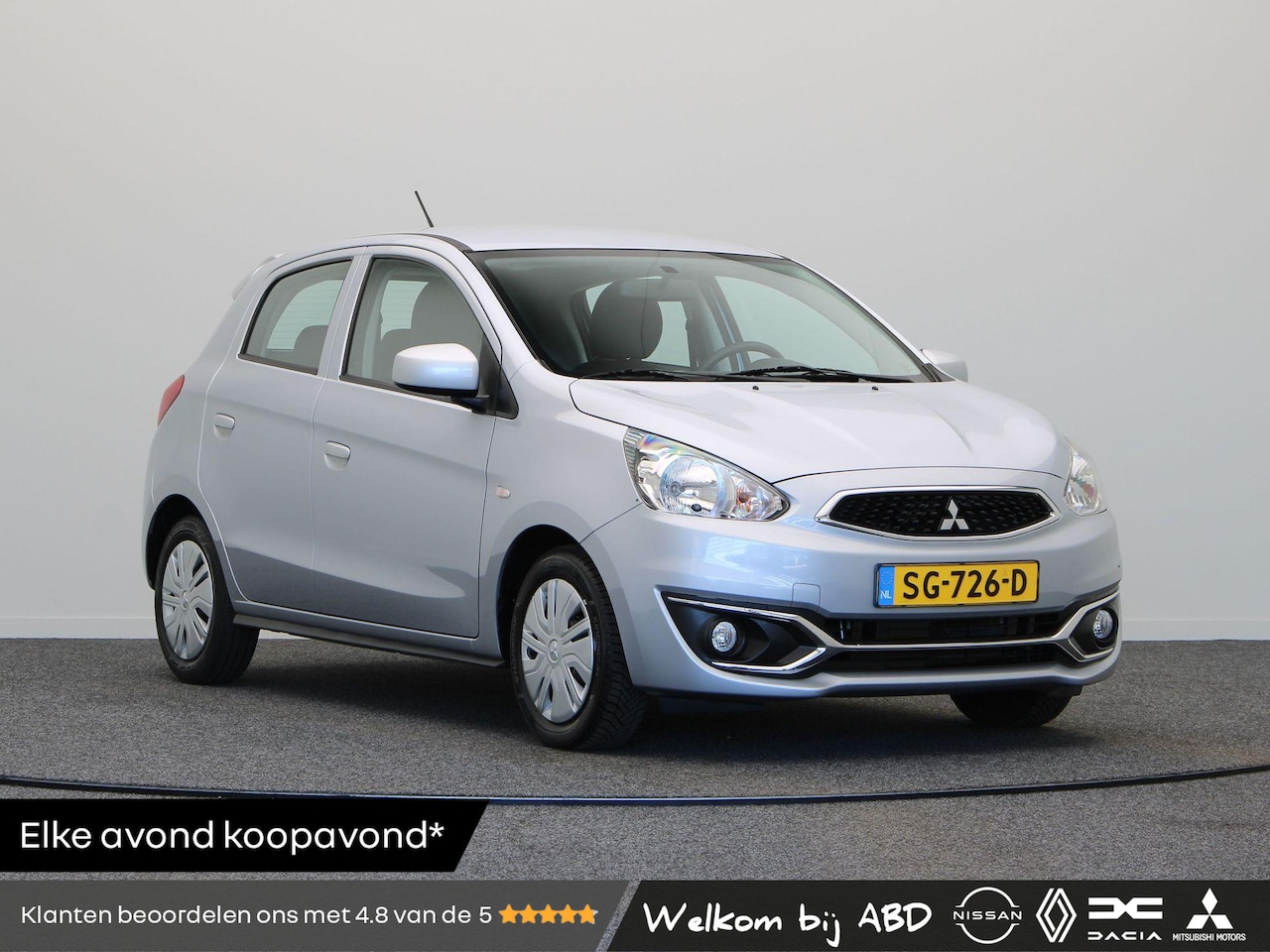 Mitsubishi Space Star - 1.0 Cool+ | Verwacht! | Radio | Airconditioning | - AutoWereld.nl