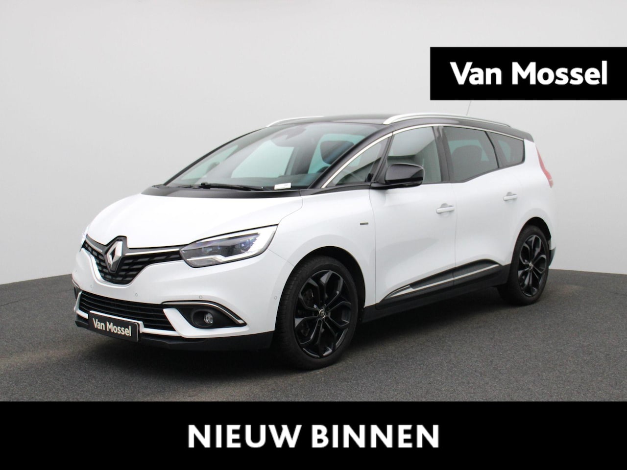 Renault Grand Scénic - TCe 160 EDC GPF Black Edition 7P | 7-ZITS | ACHTERUITRIJCAMERA | HALF LEDER INTERIEUR | PA - AutoWereld.nl