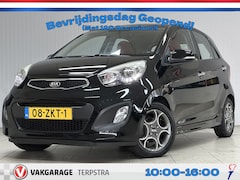 Kia Picanto - 1.0 CVVT ISG Design Edition/ LEER/ 14'' LMV/ LED Dagrijverl./ Apple + Android/ Media-Scher