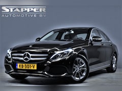 Mercedes-Benz C-klasse - 180 prestige 157pk Automaat Navi/Led/H.leer/Pdc/Cruise/Stoelverw./Lmv
